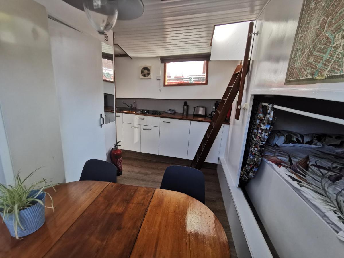Waterloo Square River Vieuw Houseboat Amsterdam Eksteriør billede