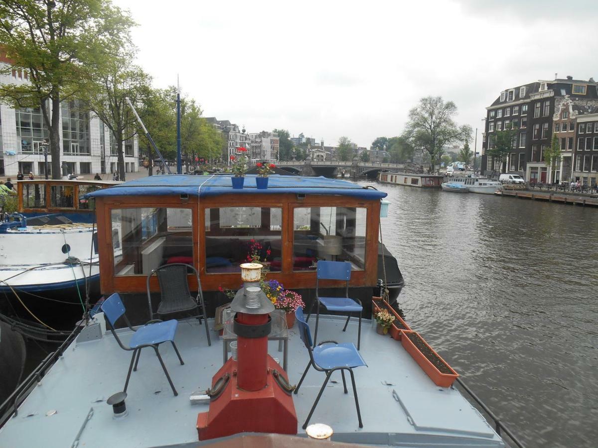 Waterloo Square River Vieuw Houseboat Amsterdam Eksteriør billede