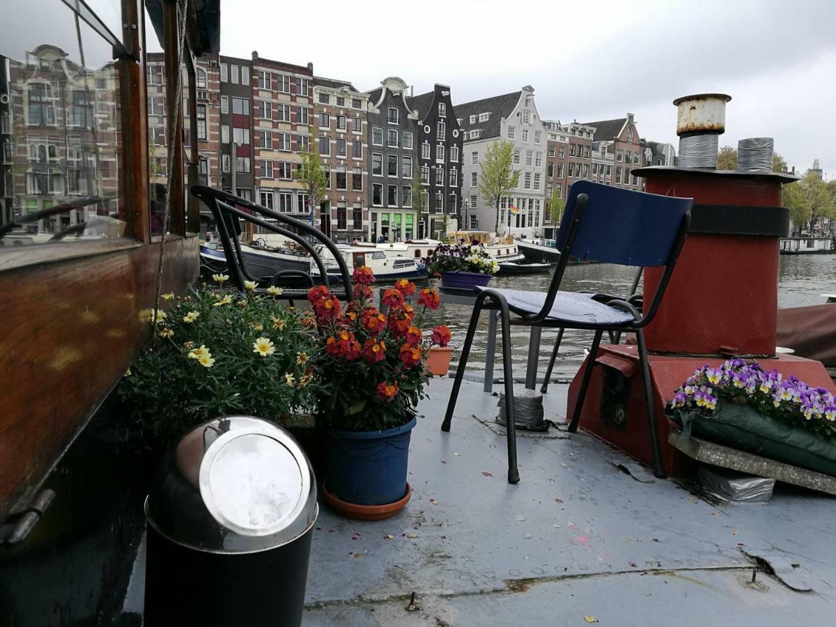 Waterloo Square River Vieuw Houseboat Amsterdam Eksteriør billede